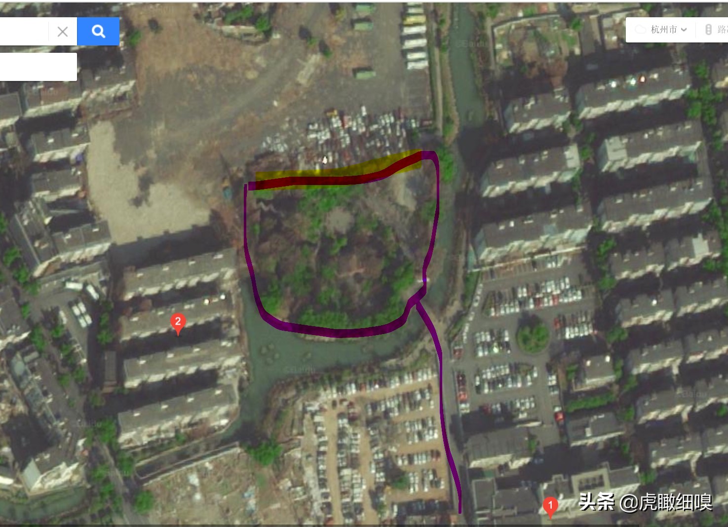 三墩兰里公园变化,杭州兰里公园