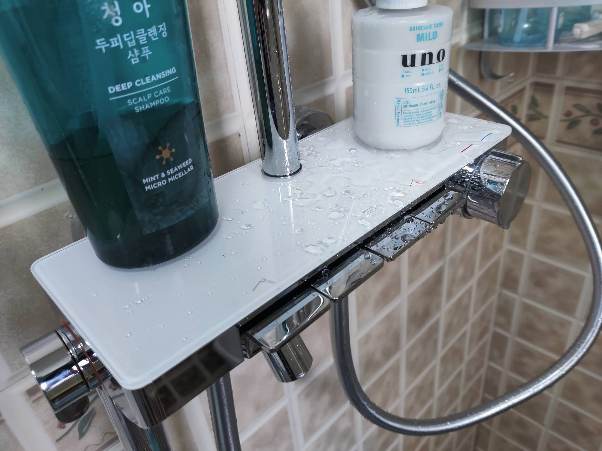 淋浴花洒恒温出水,米家控温淋浴花洒s1安装步骤