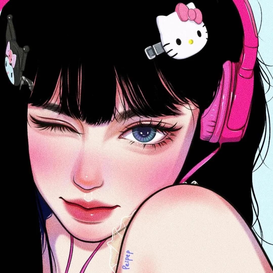 闺蜜头像和姐妹头像,没水印的姐妹头像