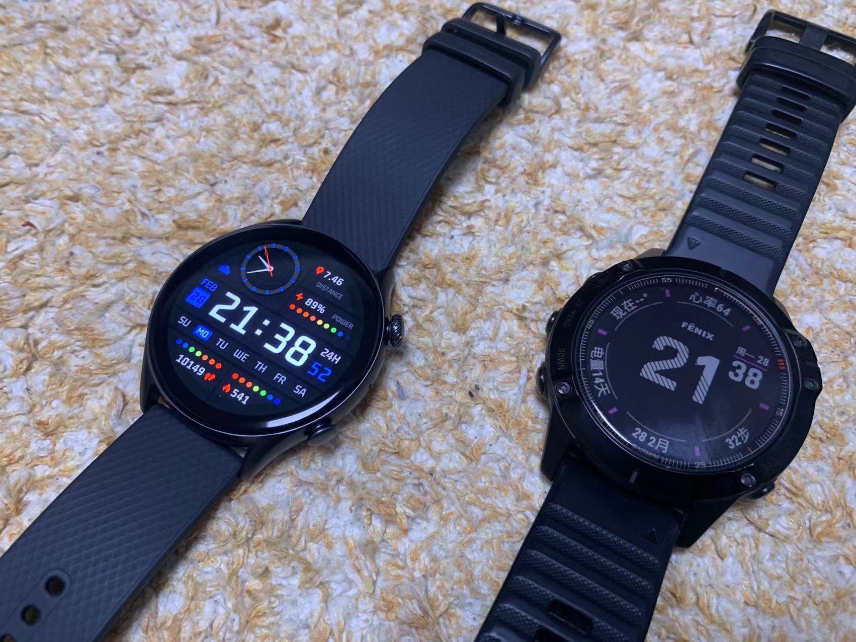 华米amazfitgtr3,华米gtr3pro和小米watchs1
