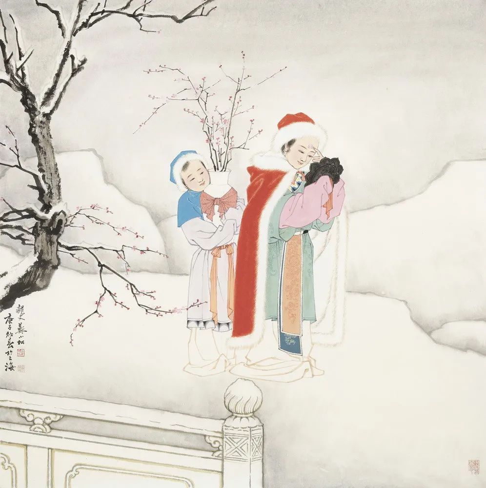 苏小松山水画欣赏,苏小松画家特点