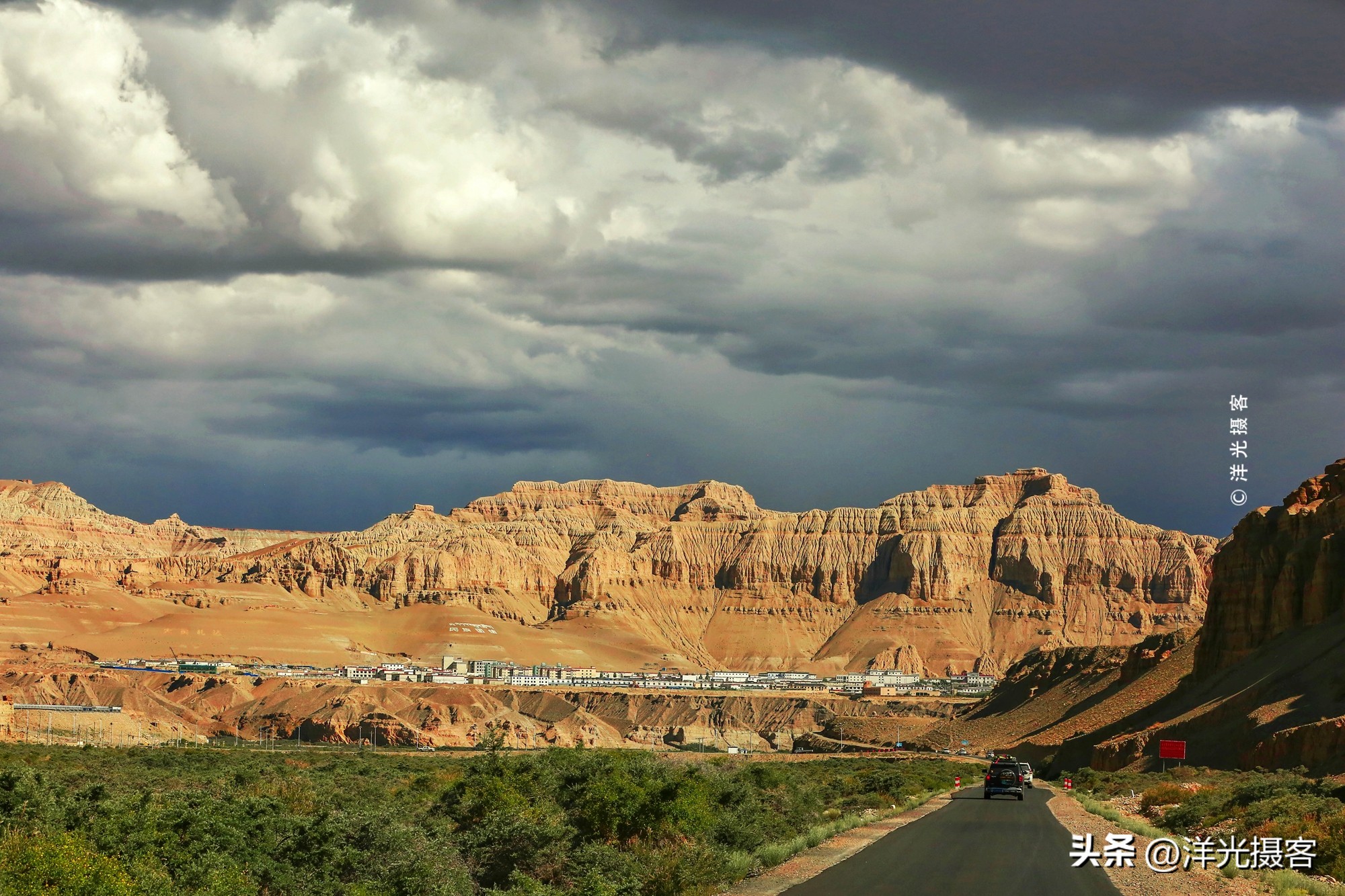 阿里神山圣湖景区,西藏阿里神山圣湖的风景