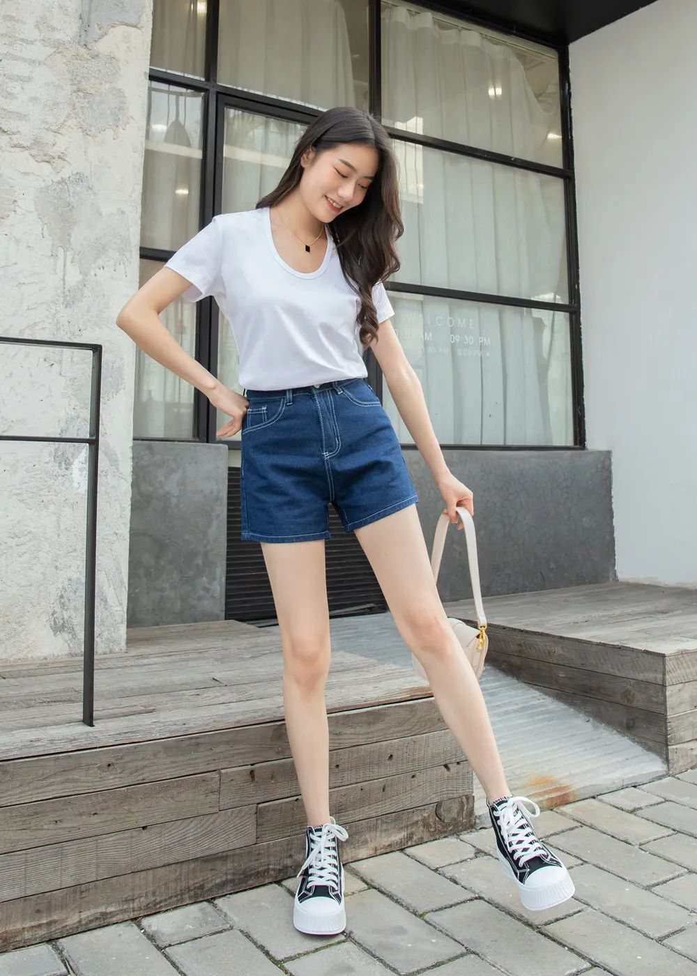 厚底帆布鞋女百搭显瘦,帆布鞋穿搭显瘦