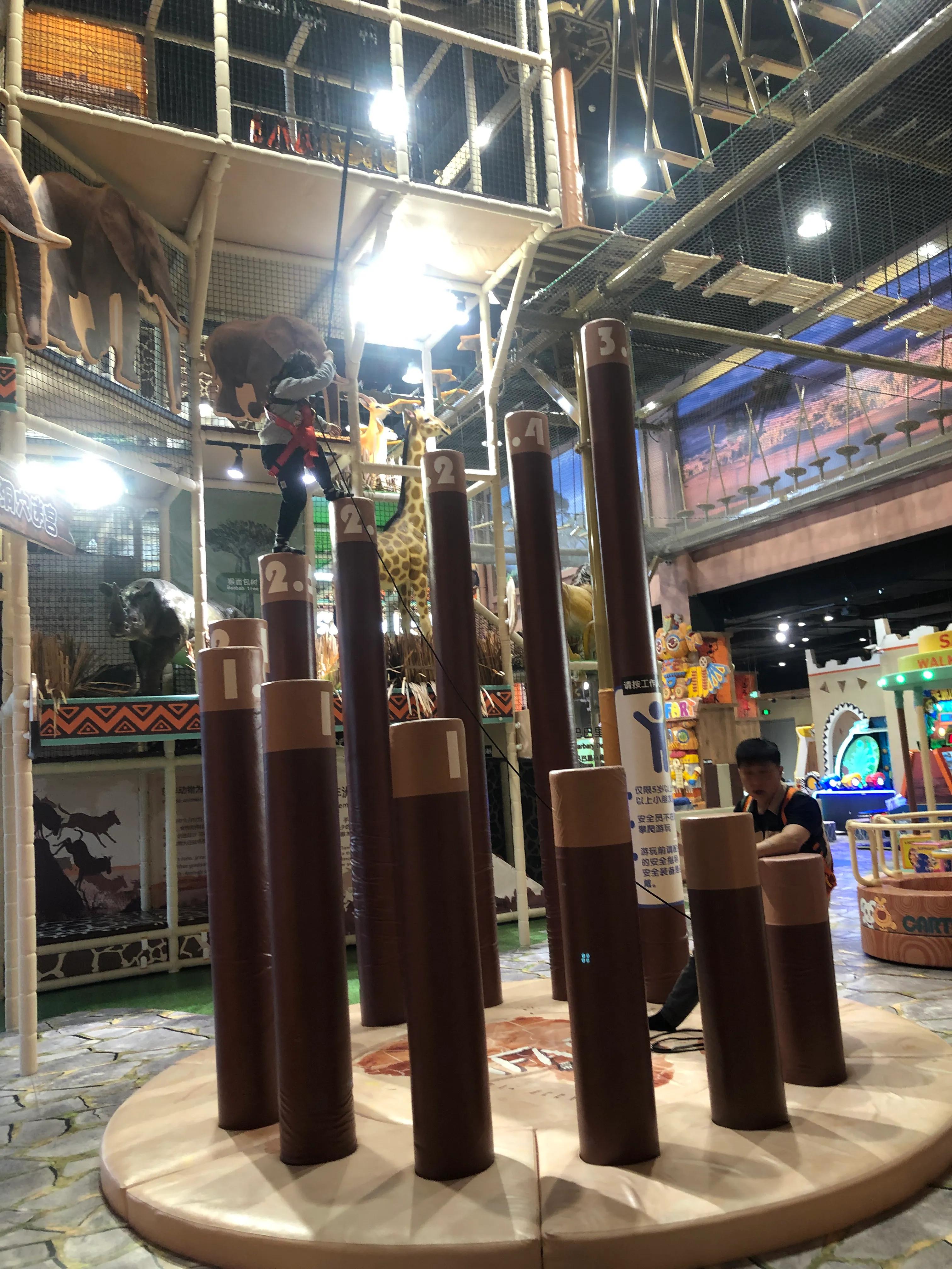 门头沟中骏世界城卡通尼Safari非洲探索乐园带闺女探店