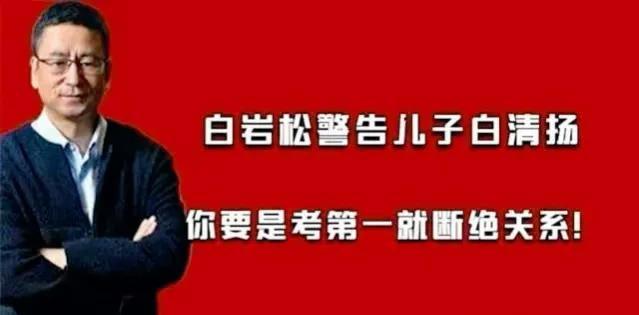白岩松儿子白清扬,白岩松儿子白清扬学霸
