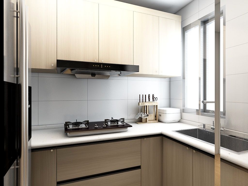 济南锦绣天地115平装修案例,济南中粮祥云户型装修设计