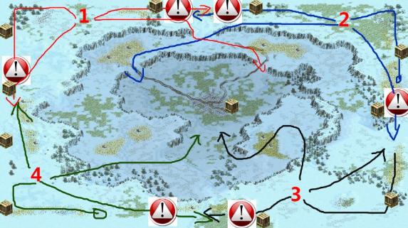 新版红警冰天雪地7个冷酷打法,红警冰天雪地真人细节操作