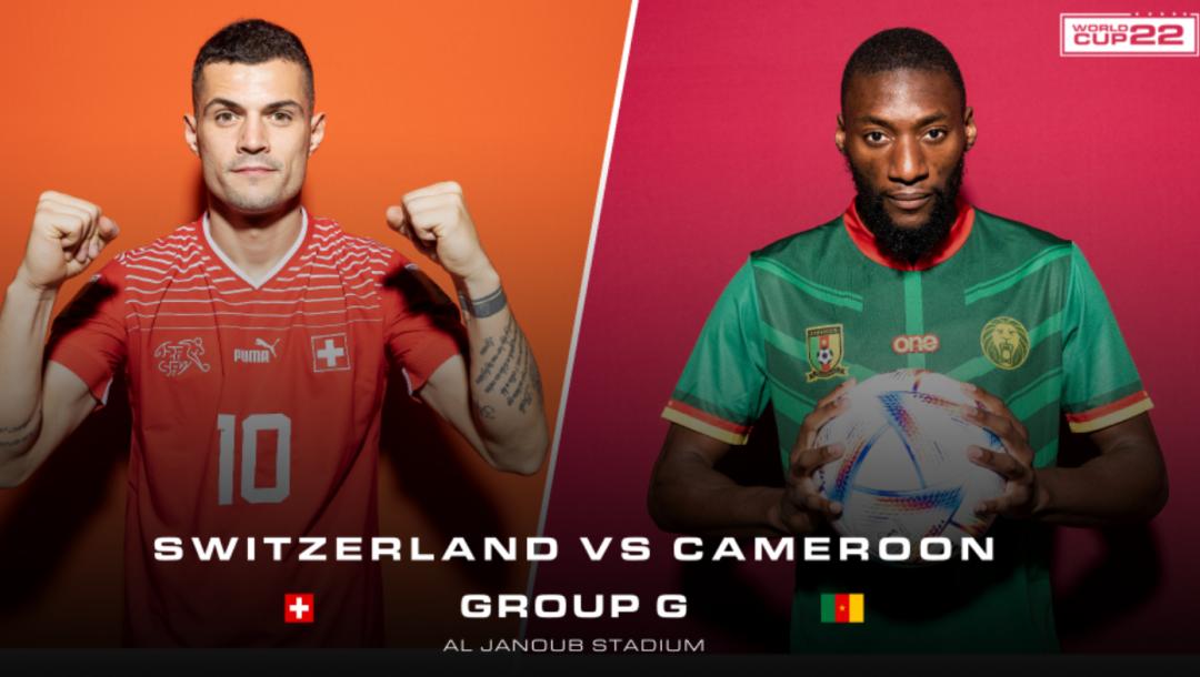 「世界杯」瑞士VS喀麦隆瑞士*刀军**手刃非洲雄狮