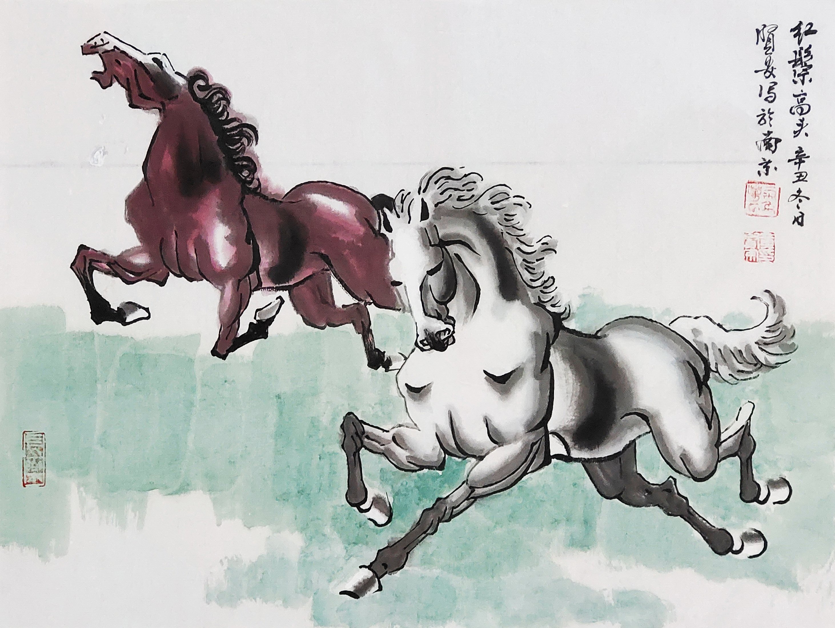 迎冬奥庆新春书画,迎元宵庆冬奥绘画一等奖