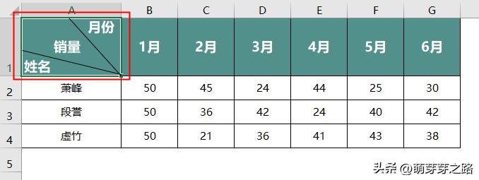 wps表格怎么设置斜线标题,excel表格加斜线分割单元格
