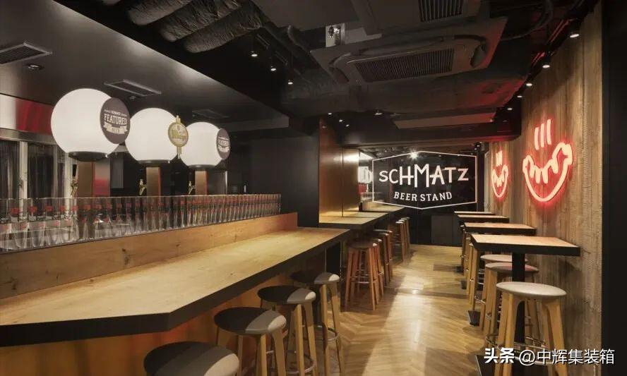 集装箱酒吧室内,集装箱酒吧小型