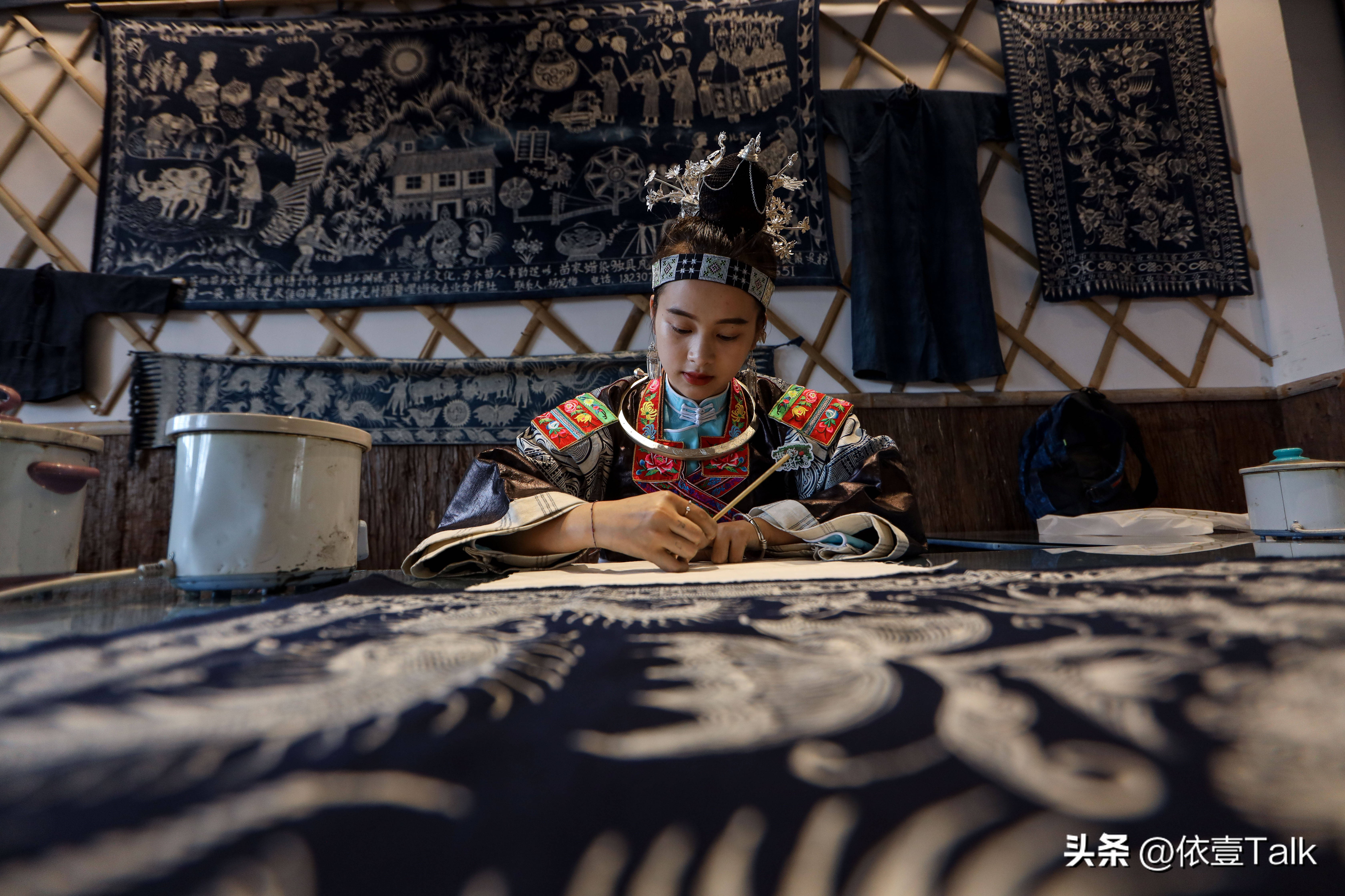 织金苗族蜡染入选国家级非遗,贵州织金苗族蜡染非物质文化遗产