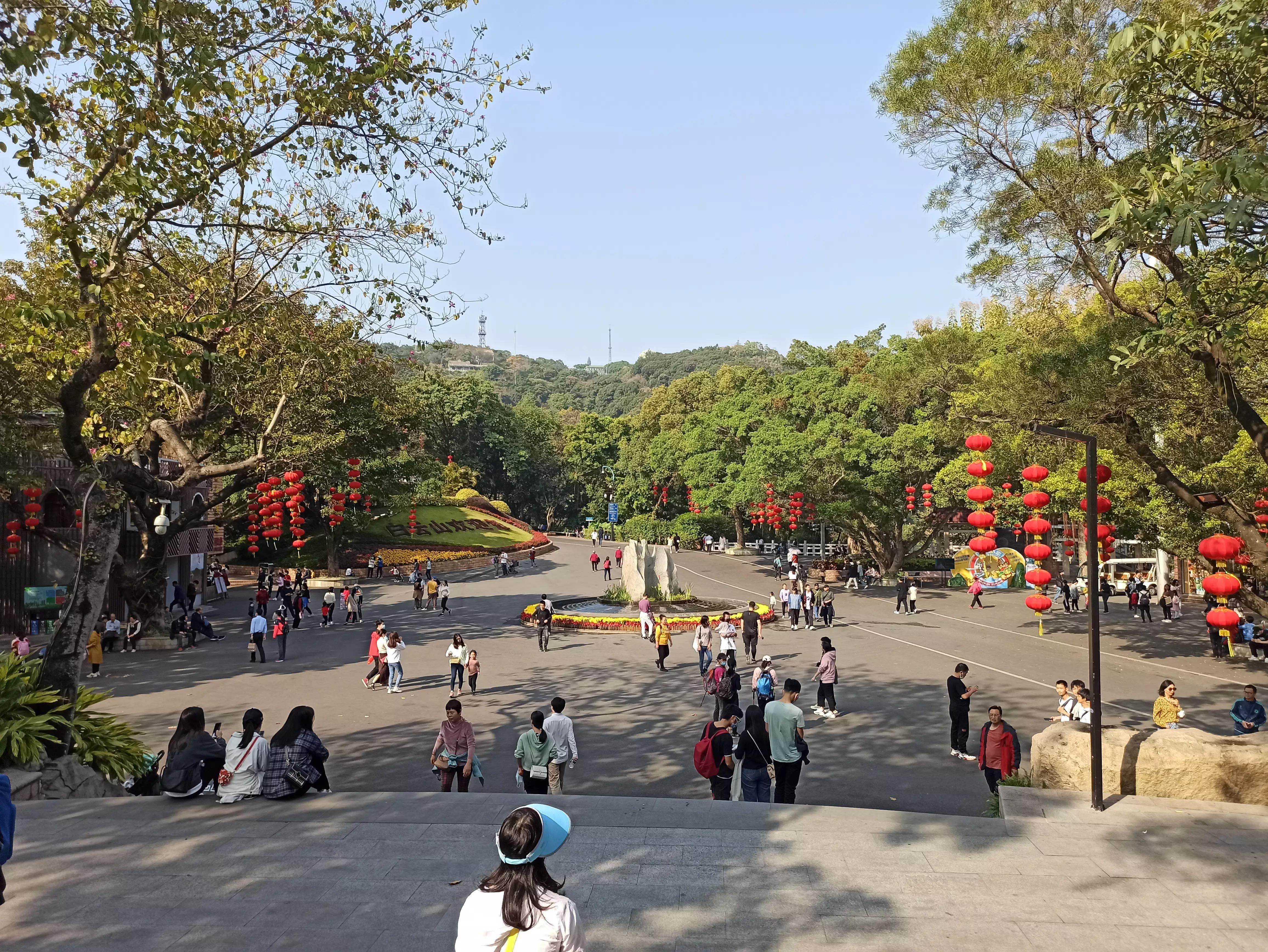 白云山适合徒步吗,一路徒步上白云山