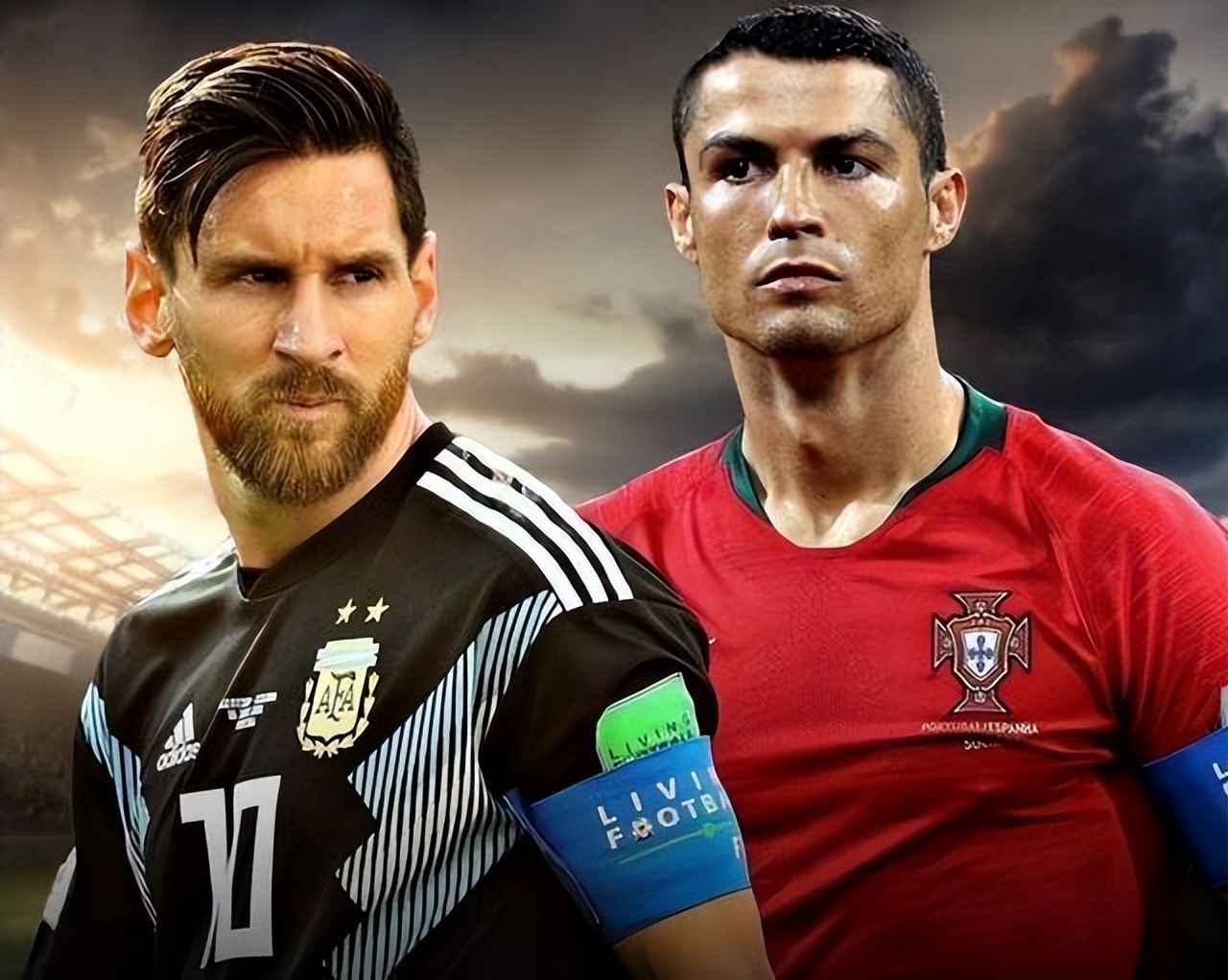 央视最新谈论梅西和c罗,c罗与梅西的曝光率