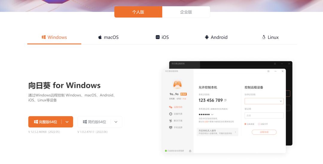 向日葵如何远程操控无需遥控电脑,向日葵如何局域网远程控制