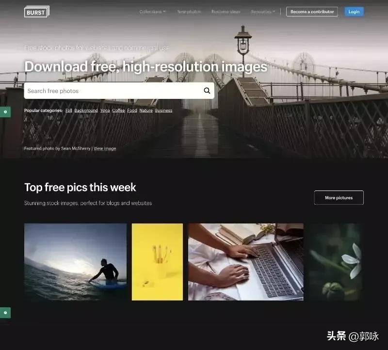 免费可商用插图的素材库,25个优质免费可商用图片素材网站