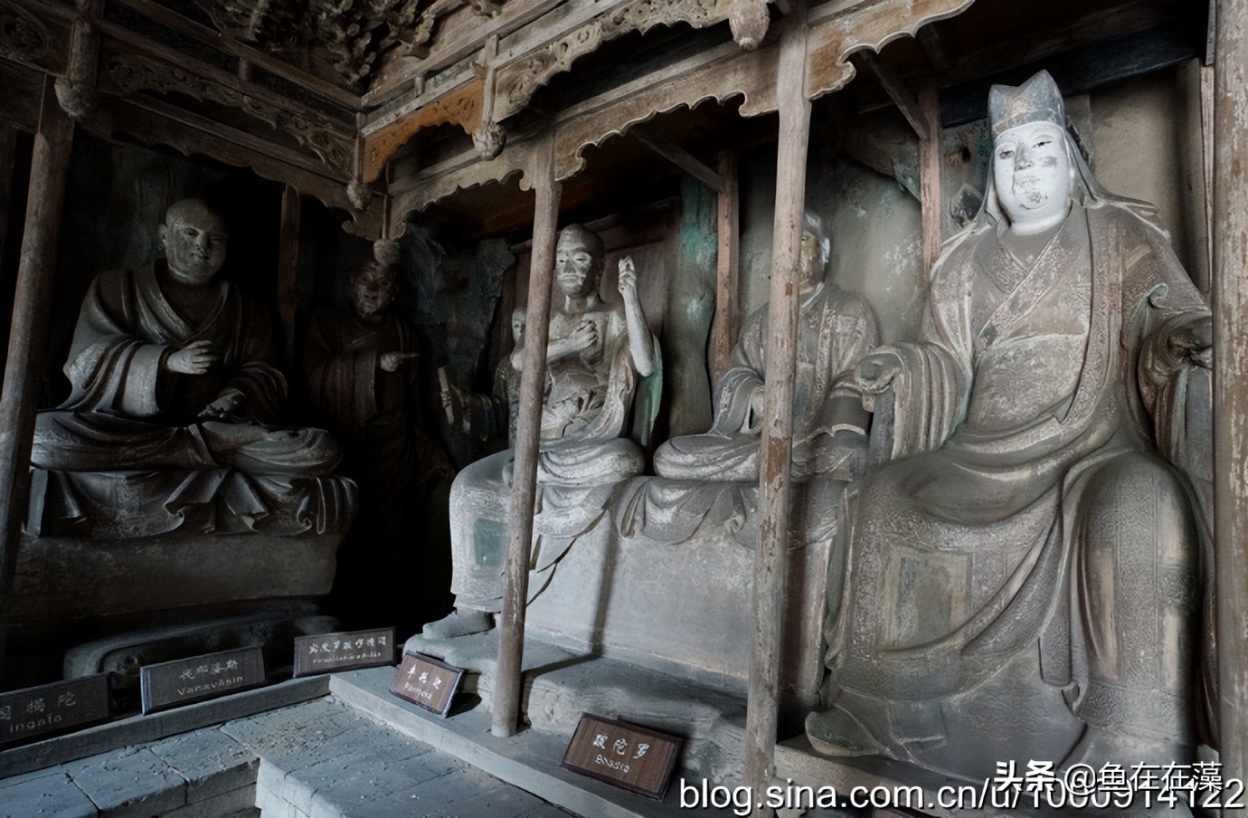 山西平遥双林寺庙彩塑简介,平遥双林寺彩塑