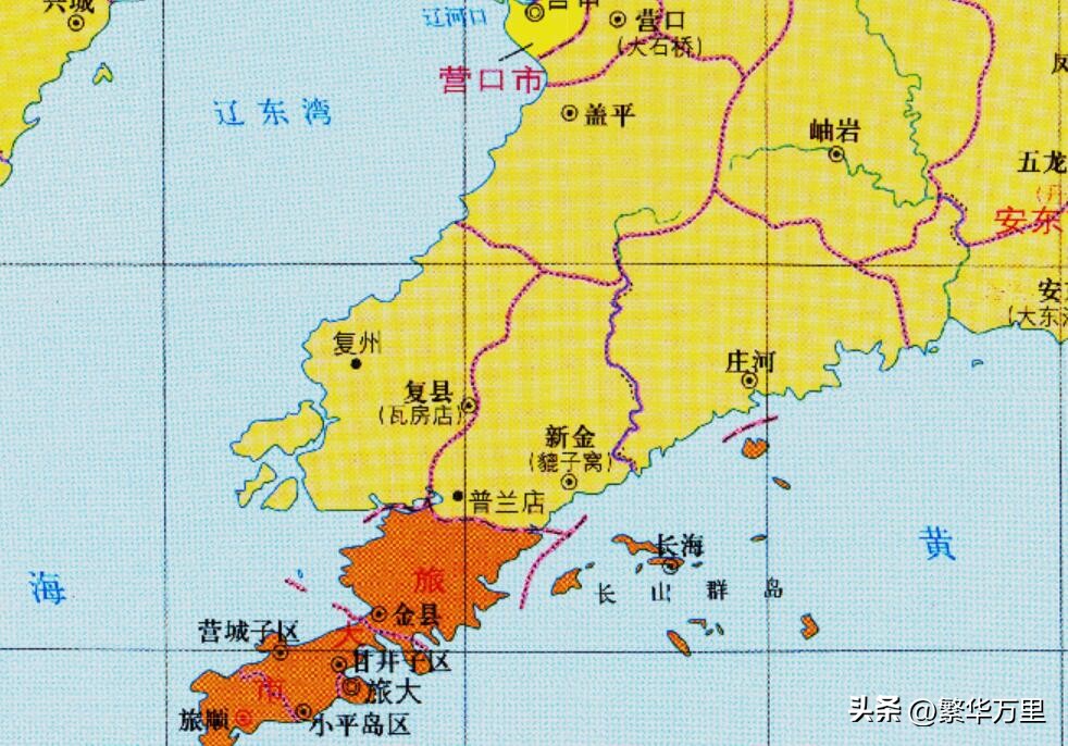 大连市未来行政区,2021年大连市乡镇区划一览表
