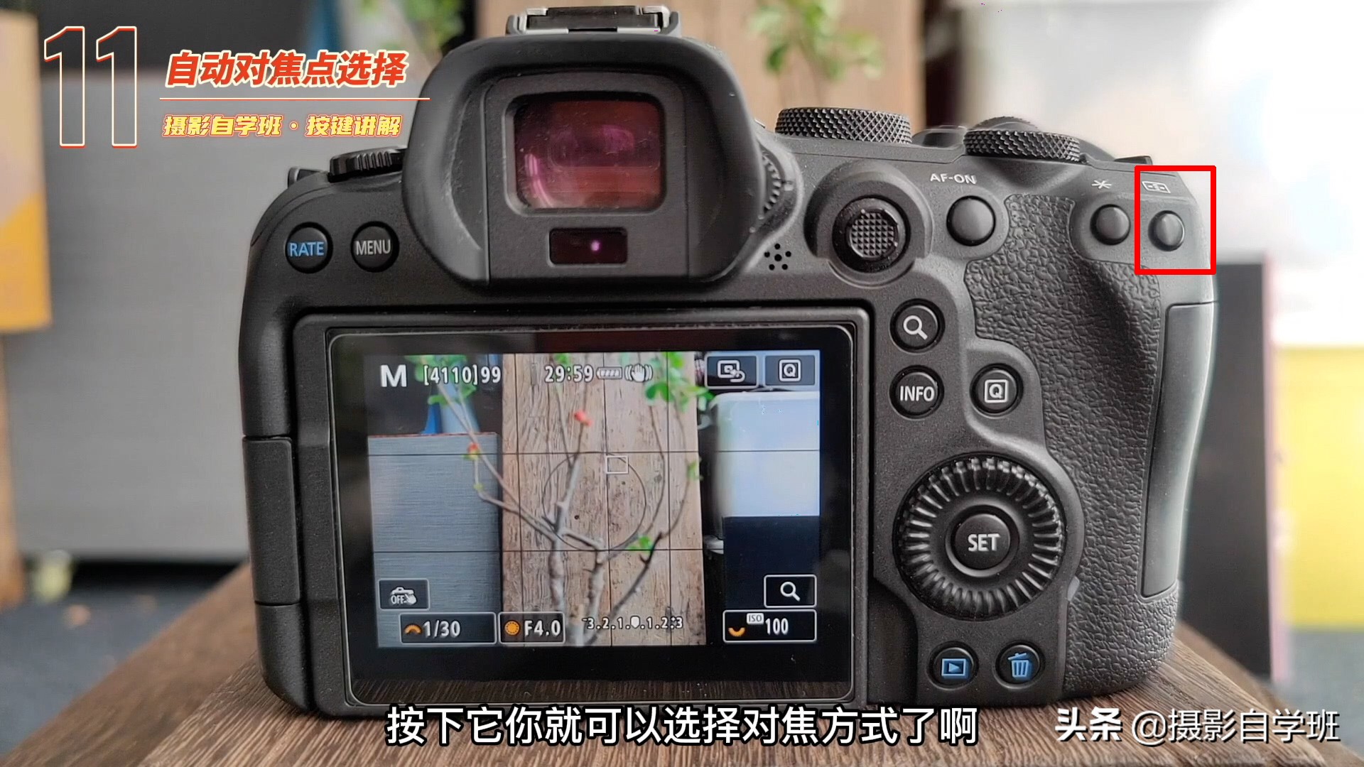 相机拍摄入门基础知识拍摄键,摄影干货5分钟教你认识相机按键