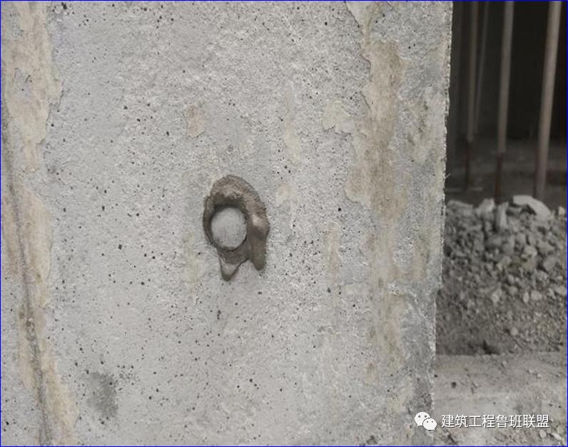 外墙螺栓眼封堵用什么材料,外墙螺栓孔聚氨酯封堵做法