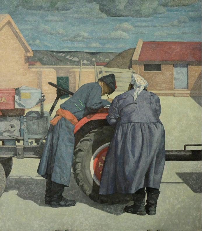 中央民族大学夏展油画作品,油画作品欣赏山东艺术学院