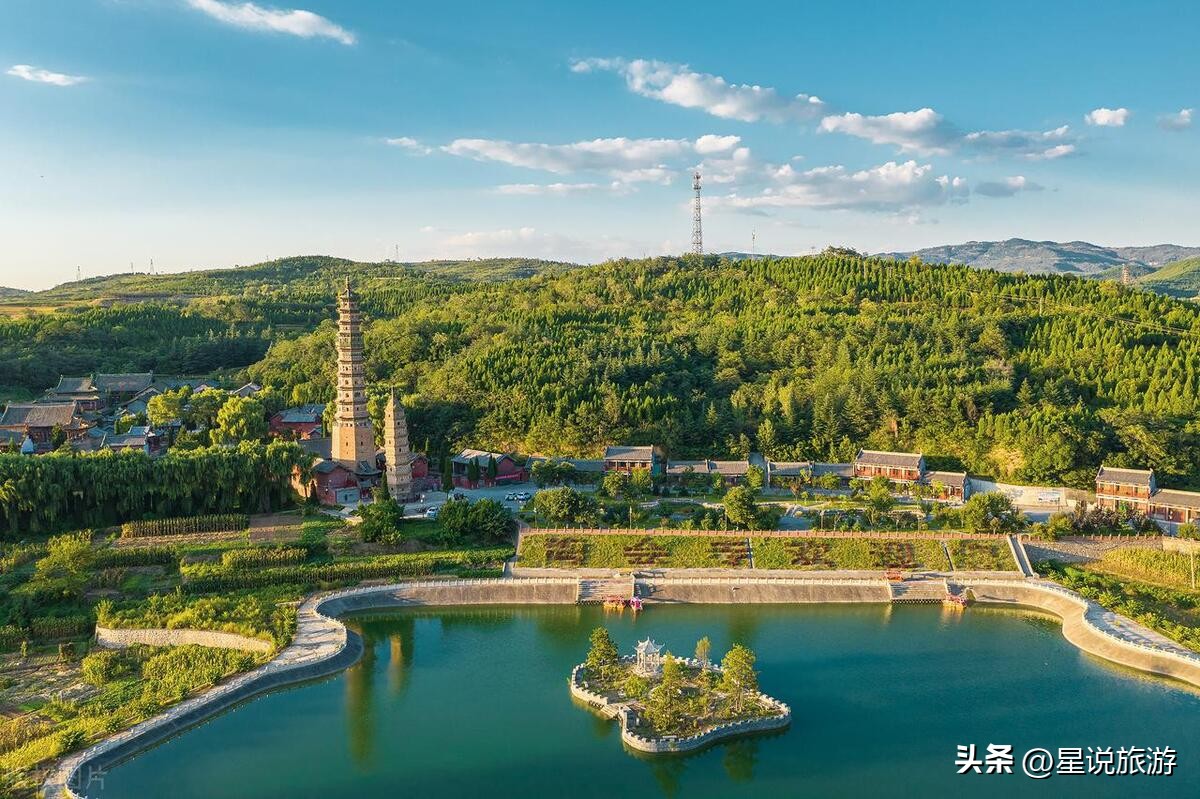 山西最好的琉璃古塔,山西最高的古塔