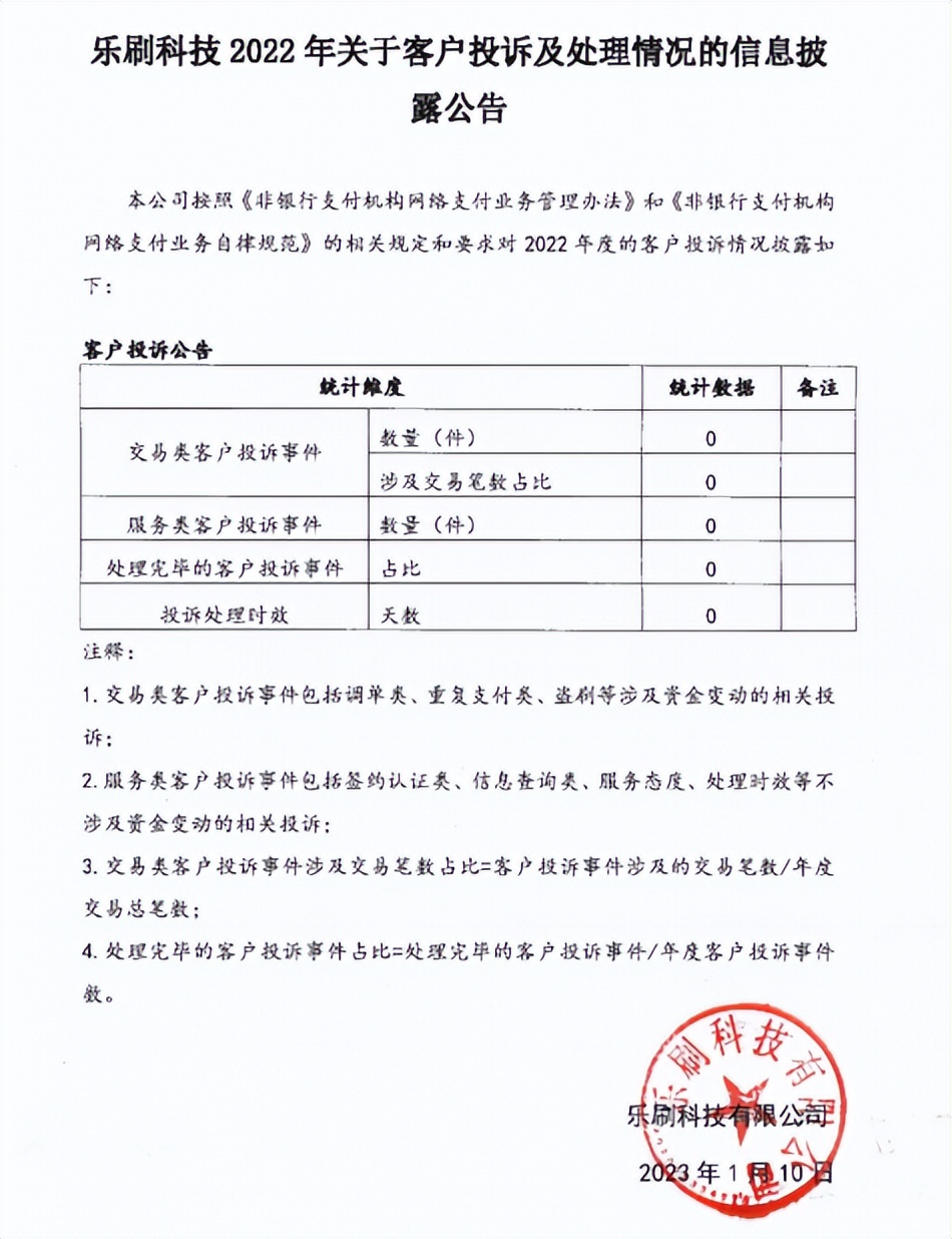 乐刷pos机不退押金投诉电话,乐刷pos机被刷399押金怎么退回