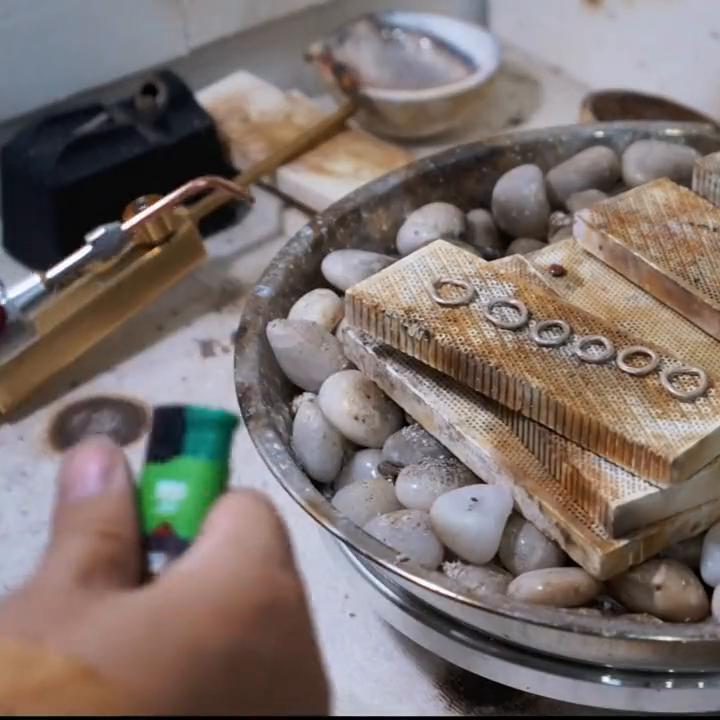 纯银手链制作全过程,纯银手链手作教程