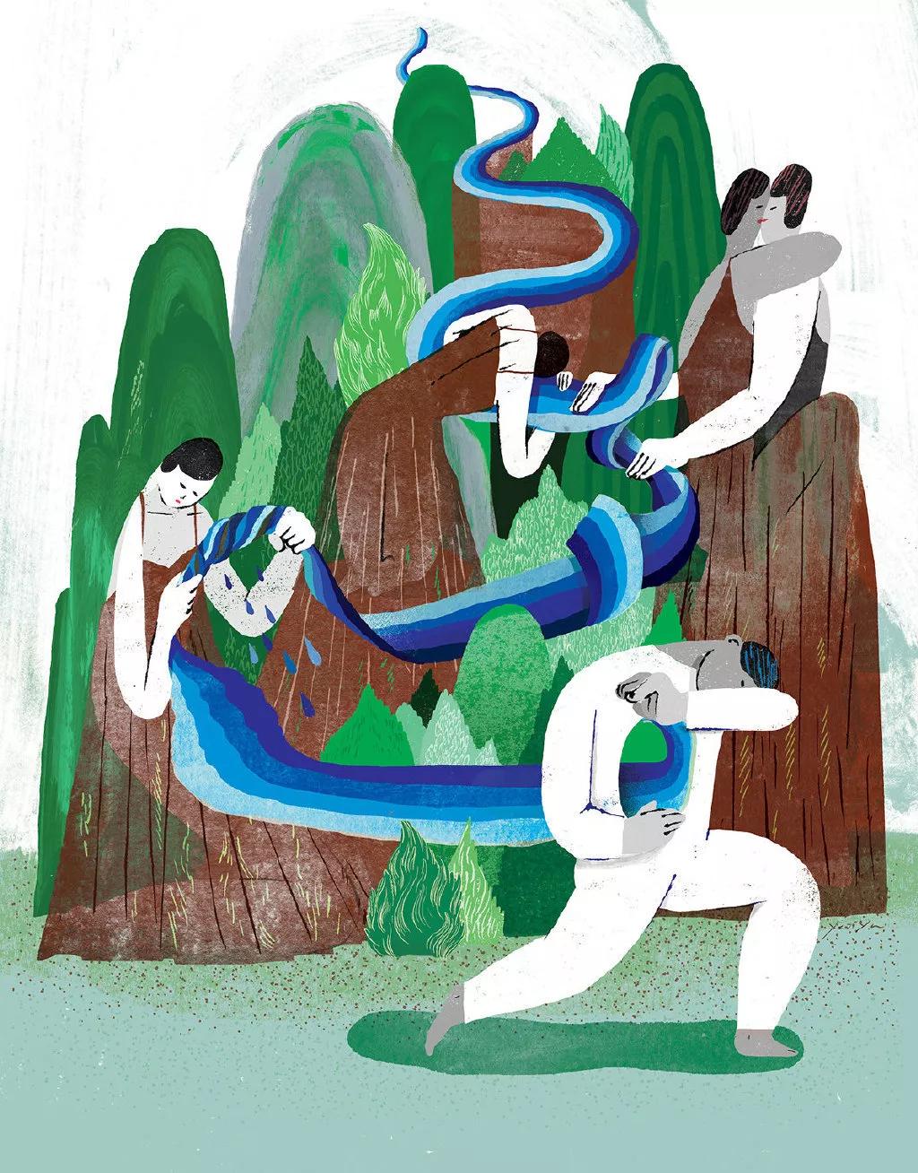 插画师绘画作品,绘画插画师作品