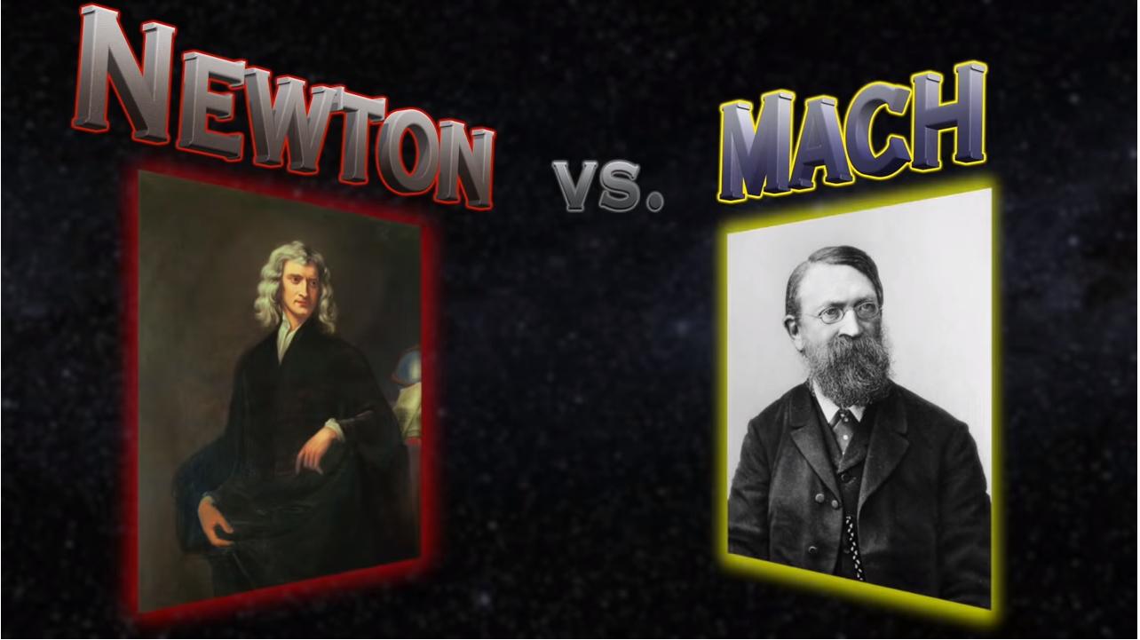 牛顿与马赫之间的争辩:旋转水桶实验