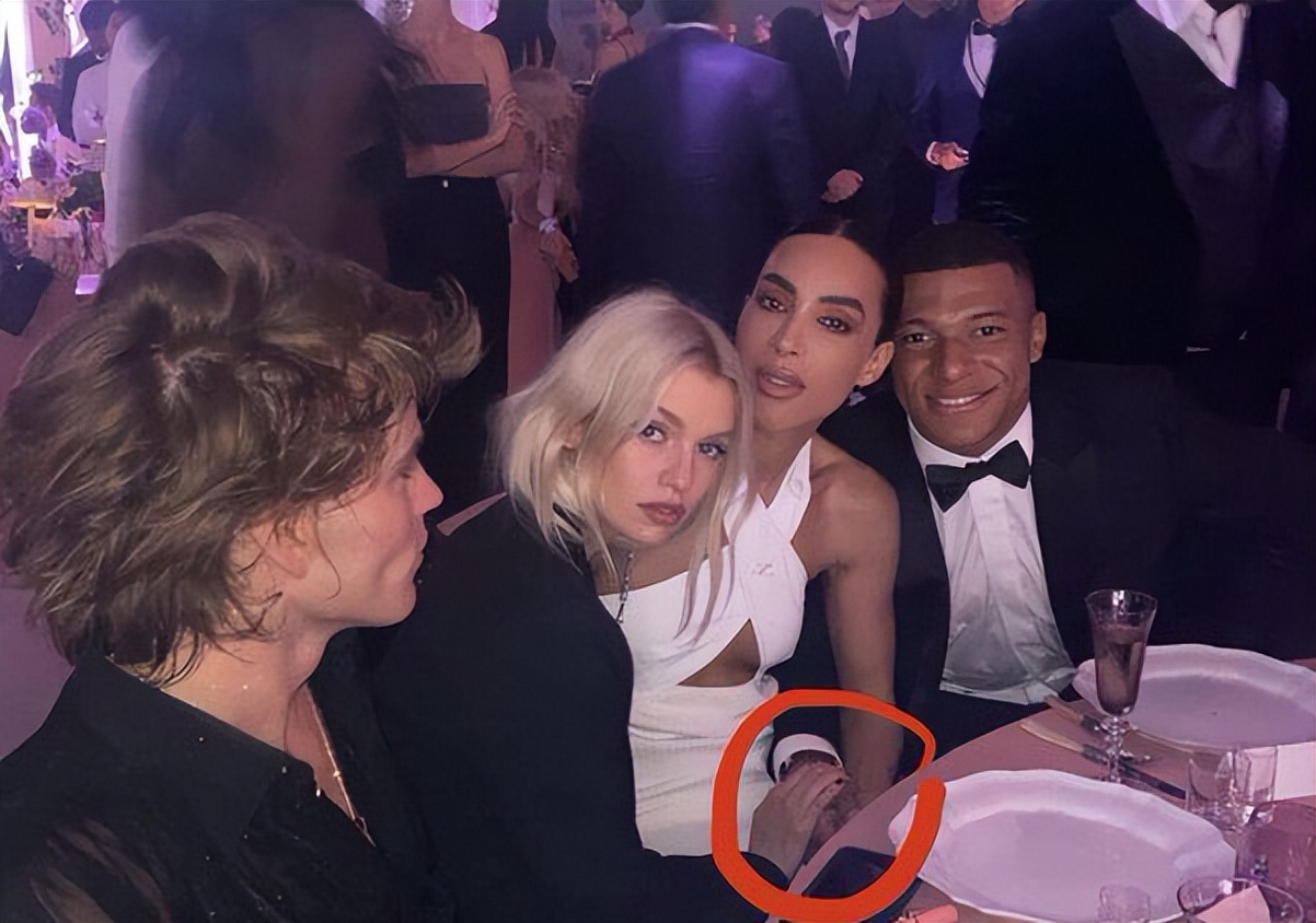 姆巴佩抱女生,姆巴佩抱女人