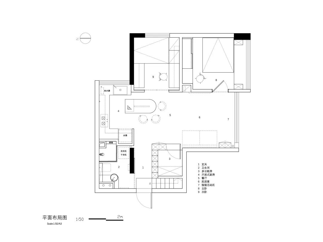 好室发声|不愧是“猫屋”的天花板!这个家的自由属于人和猫