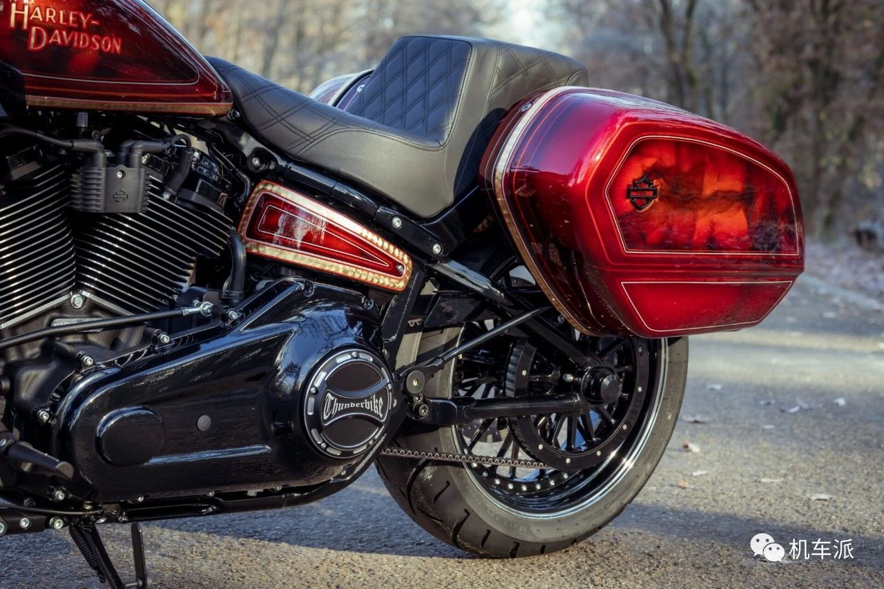 哈雷路威s定制版,定制绿色哈雷