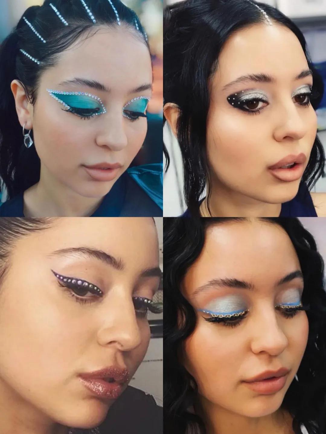 有哪些氛围感十足的美甲款式,亢奋欧美风美甲