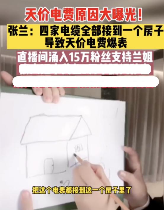 张兰曝大S具俊晔天价电费原因,网友实地考察发现真相