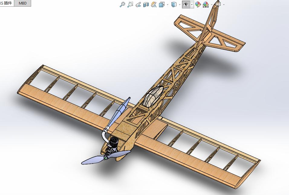 遥控航模设计图 (滑翔机航模图纸)