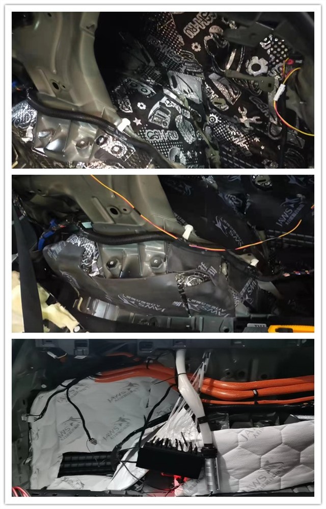 特斯拉modely音响和jbl战鼓3,汽车音响改装三分频与二分频效果