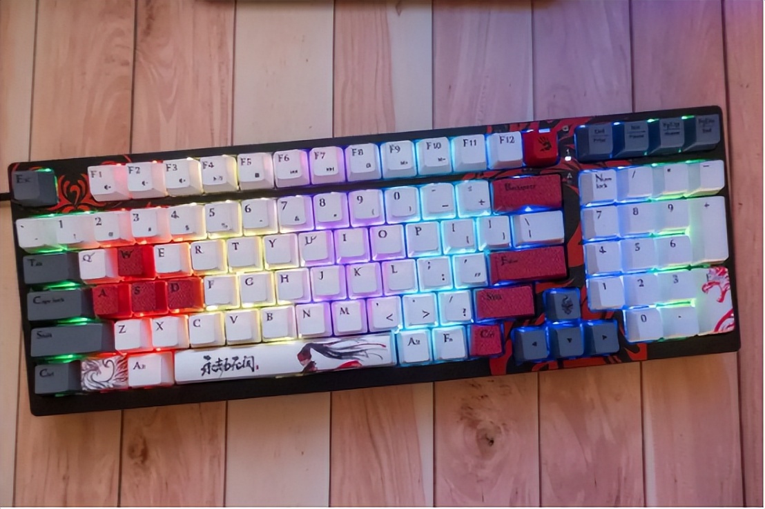 永劫无间联名键盘血手幽灵s98,血手幽灵永劫无间键盘测评