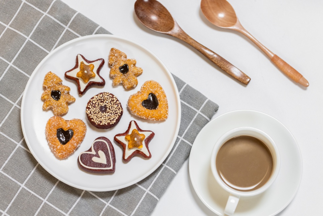 咸香芝士苏打饼干,咸香葱香苏打饼干