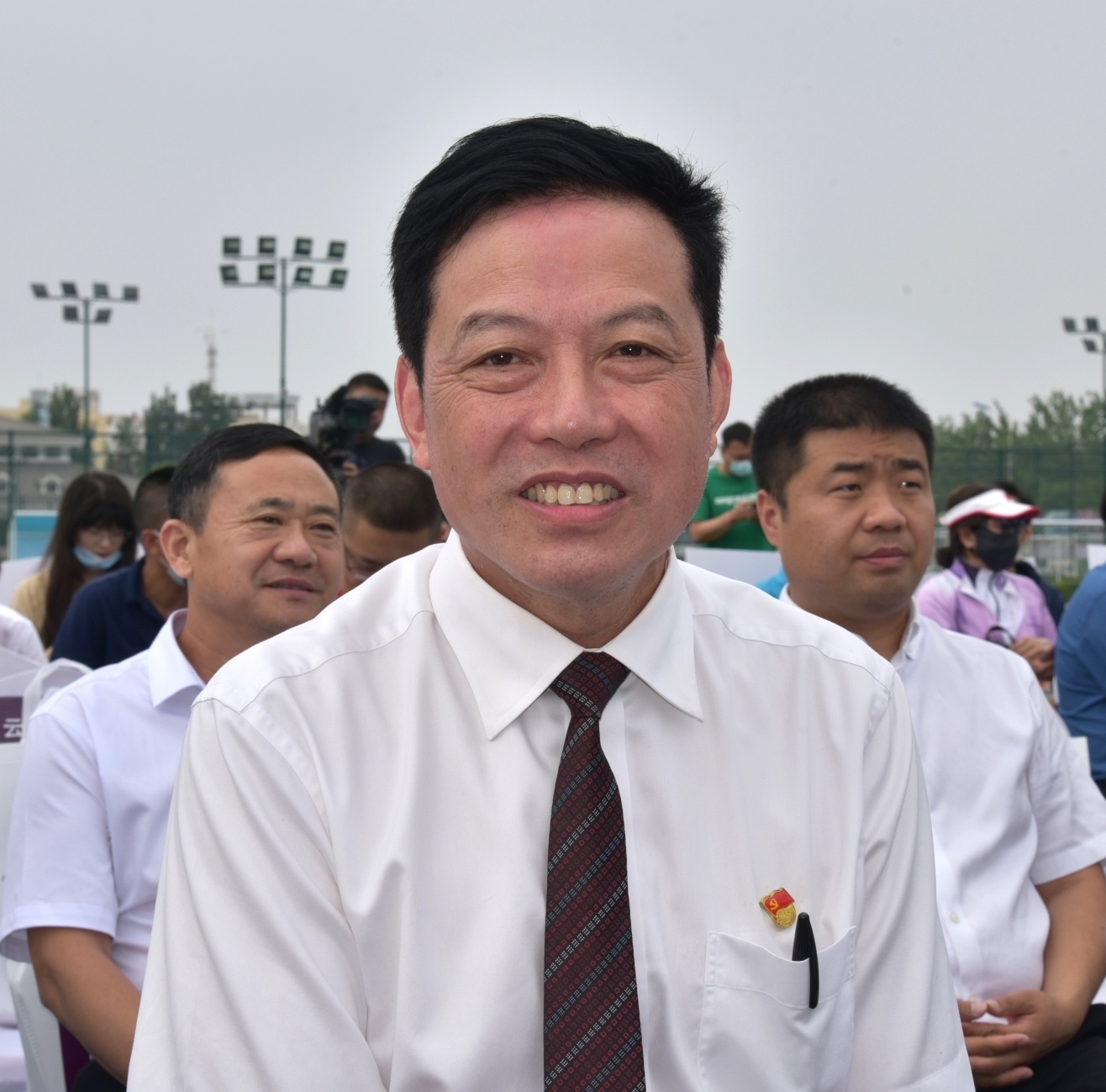 林谷春率江苏队出席南开天津校友会体专会成立暨五虎杯赛事开幕式