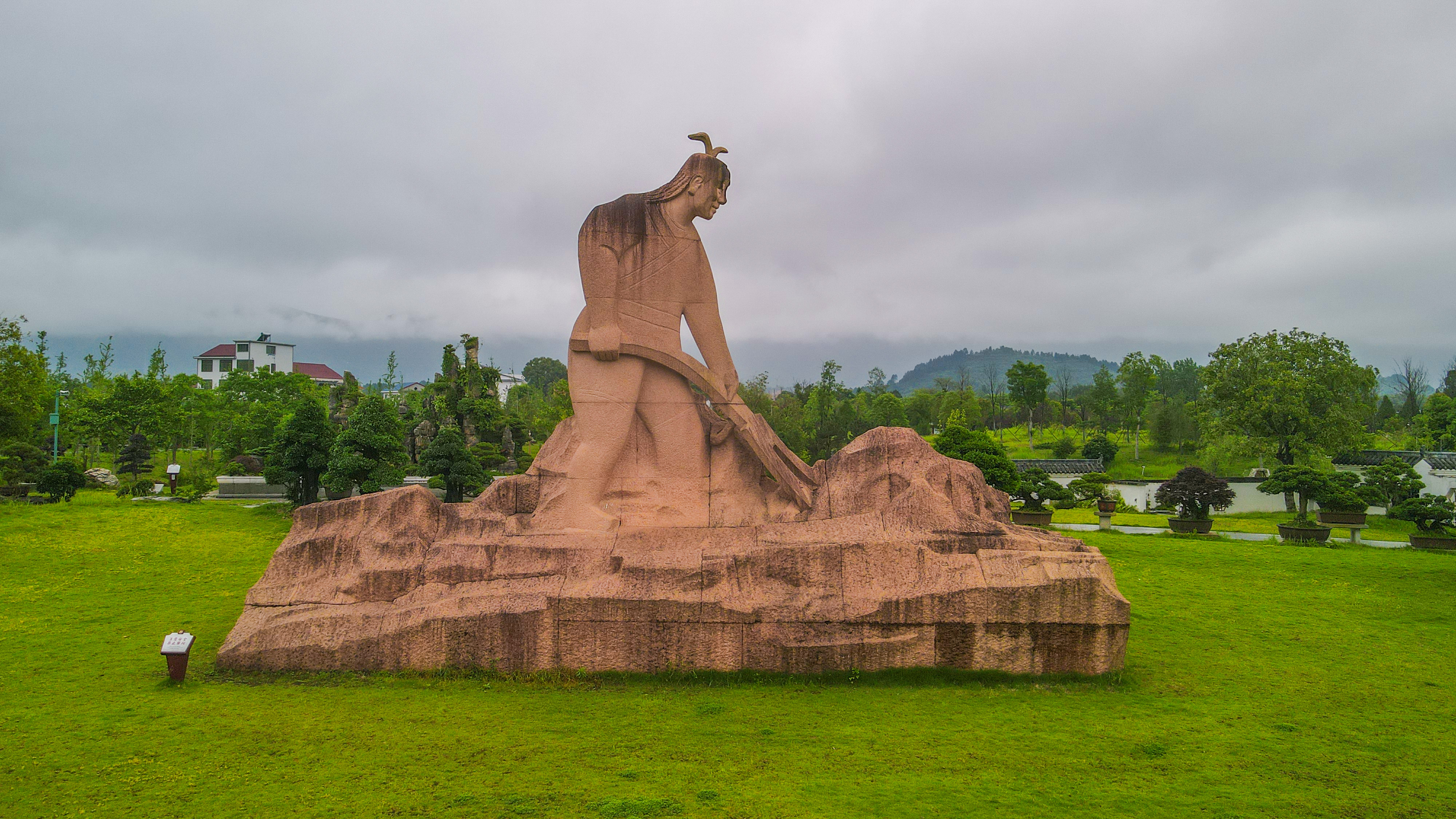 炎帝陵与炎帝陵牌坊,中华人文始祖炎帝的故里