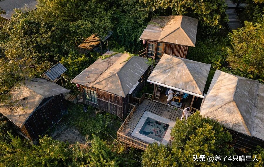 英德野渡谷轻奢民宿,清远住在山里的民宿