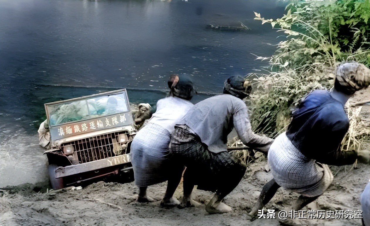 老照片抗日战争时期的中国远征军,远征军珍贵影像图片