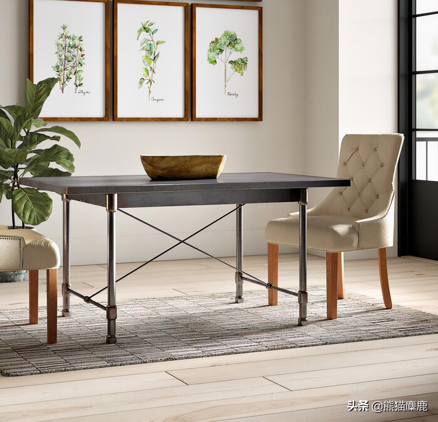 餐桌和椅子颜色选择,家用餐桌转盘怎么选择