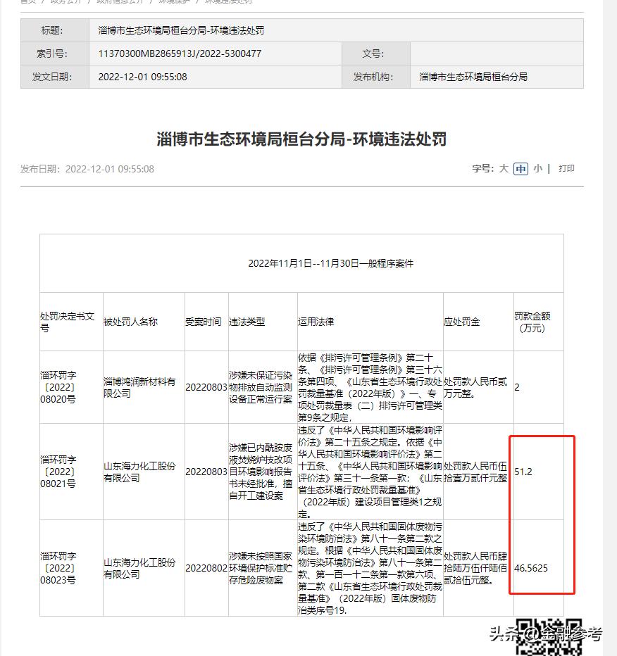 金光集团事件,金光集团被罚