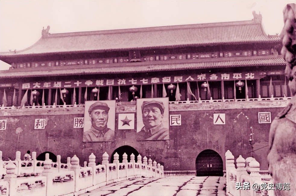 开国大典的大红灯笼在哪里,大红灯笼挂起来火红的中国结