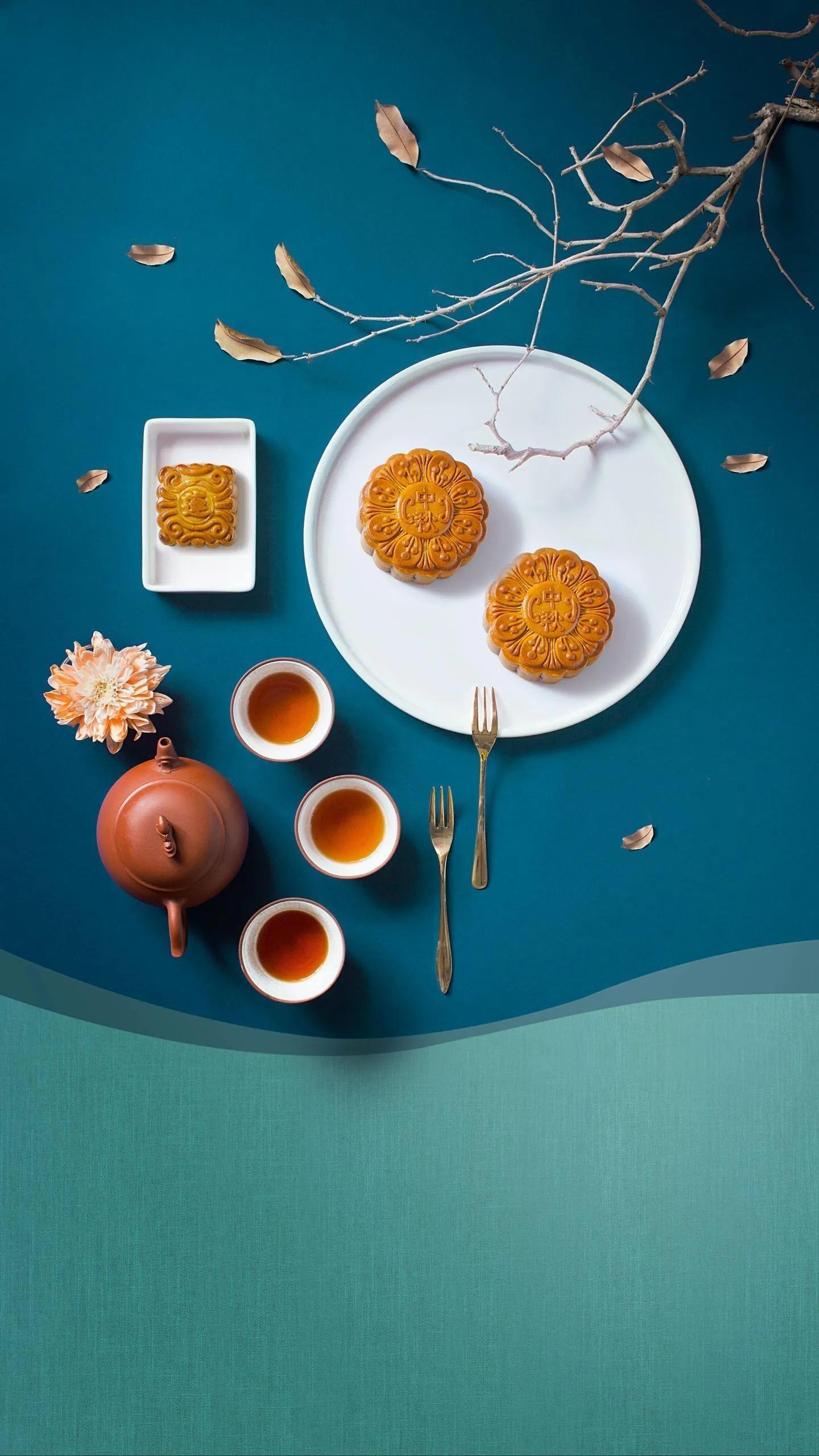 香香甜甜的月饼,中秋月饼壁纸