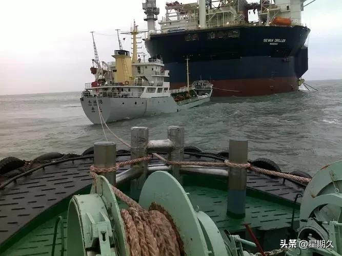 137期~拖轮协助商船靠港,我遇到了曾经同船的大厨