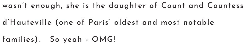 顶豪找贵族，LV家小公子的女友原来是伯爵之后…