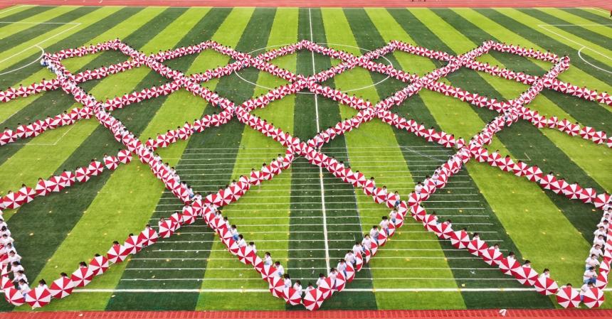 曲阳县中小学生田径运动会开幕式,2024年曲阳县田径运动会标枪